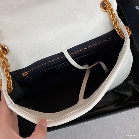 IN SMALL 4.3 SUEDE-26*15*7CM YSL JAMIE 0806